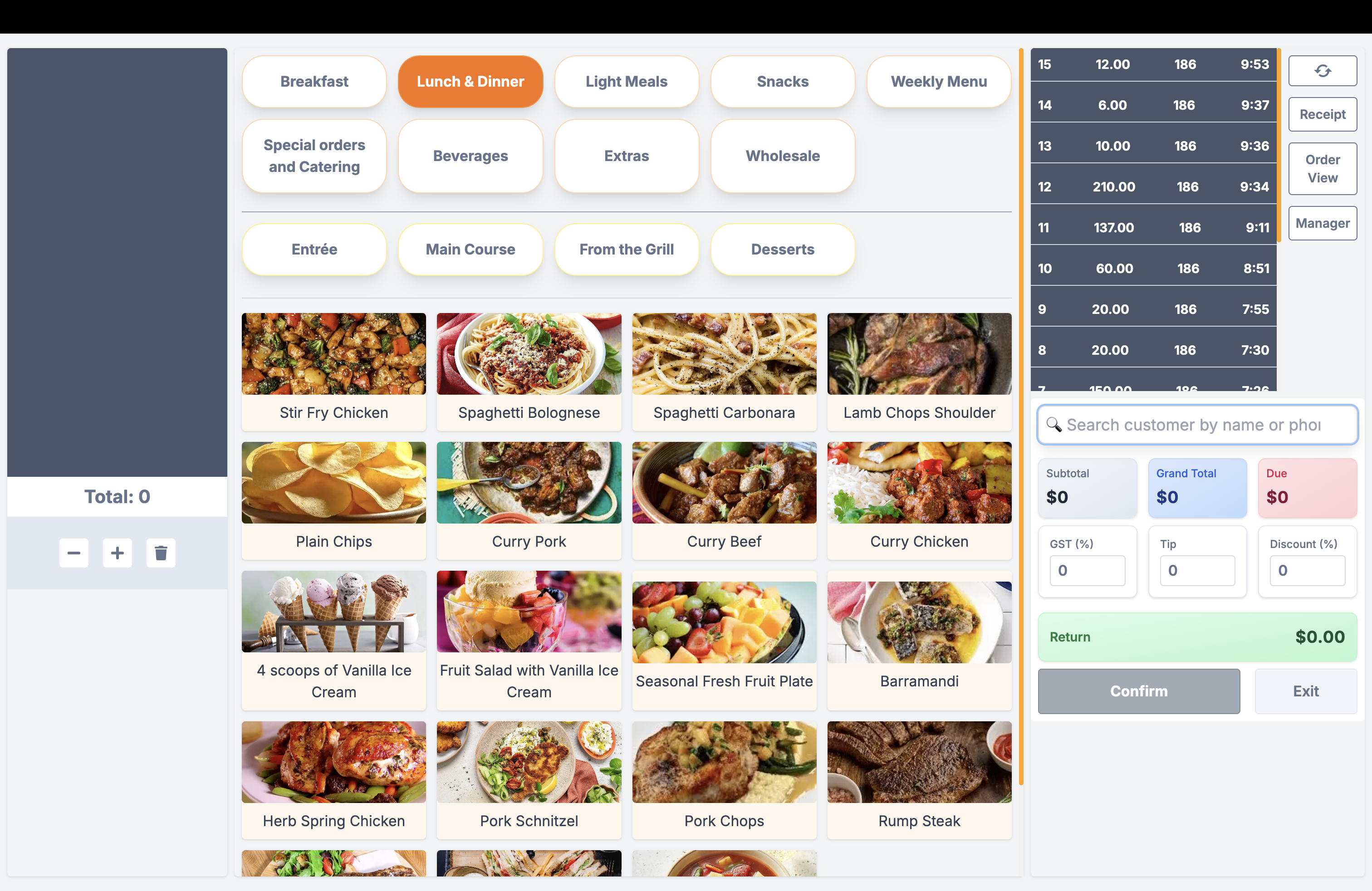 Restaurant Management